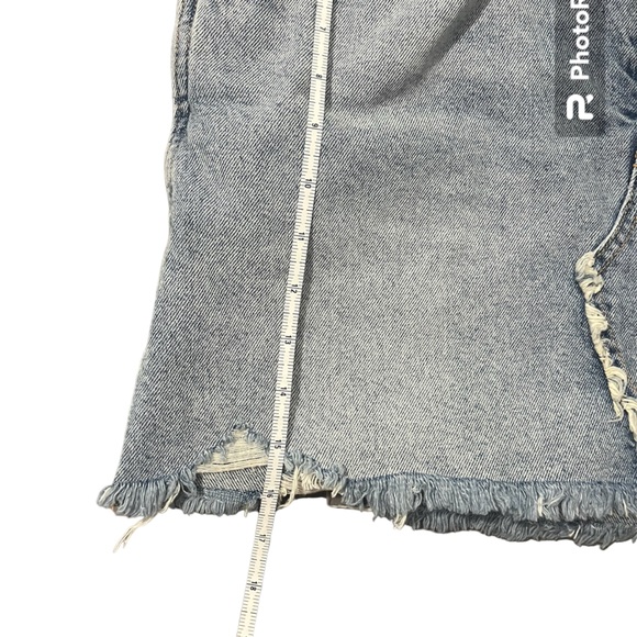 Free People Light Wash Denim Skirt - Picture 8 of 8